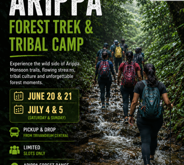 Arippa Forest Trek & Tribal Camp, Trivandrum | 2D/1N